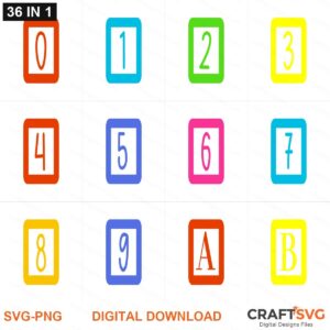 Building Blocks SVG | Building Blocks PNG | Building Blocks SVG Bundle | Digital Download Designs for Cricut and Silhouette | Commercial Use