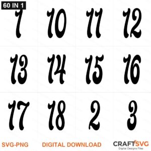 Cake Topper Bundle SVG | Cake Topper Bundle PNG | Cake Topper Bundle SVG Bundle | Digital Download Designs for Cricut and Silhouette | Commercial Use